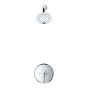 Robinet de douche, Brolio, chrome