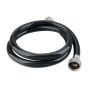 Washer Connector – PVC – Black - 72"