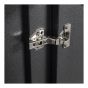 Utility Sink With Cabinet – Black - 24"