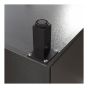 Utility Sink With Cabinet – Black - 24"
