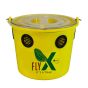 Fly Trap Bucket – Fly-X – Yellow - 12 l