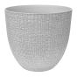 Bowl Planter – Riley – Antique White - 12"