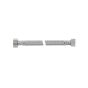 Connecteurs tressés pour robinet, acier inoxydable, 3/8 po x 1/2 po x 20 po, paq. de 6