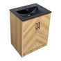 Meuble-lavabo Maia, 24", fini bois