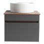 Bassano Vanity - 20" - Grey Finish