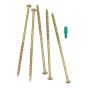 Vis à charpente usages multiples R4, #12/14 x 6 3/8", 50/pqt