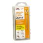 Vis d'armoire profil bas, #8 x 2 1/2", 100/pqt