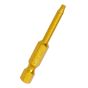 Embout, Star Drive, T-10, jaune, 2", 2/pqt