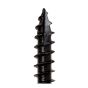 Vis, bois, R4, noir, #9 x 3 1/8", 100/pqt