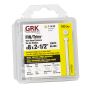 Finishing & Trim Deck Screws - #8 x 2 1/2" - White - 100/Pkg