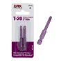Embouts de 2 po T-20, mauve, paq. de 2