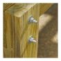 Fastening Augerbolt - 1/2" x 7" - 10/Pkg
