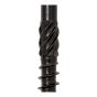 Vis, bois, R4, noir, #12/14 x 6 3/8", 50/pqt