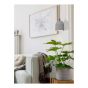 Luminaire suspendu Cimentia, 6", gris