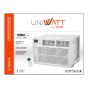 Climatiseur de fenêtre, UWAA, 550 pi², 12 000 BTU, blanc
