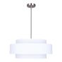 Abajuro Pendant Light – 22" – White