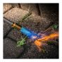 Torche extérieure de Jardin, noir/argent