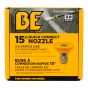 Buse, connexion rapide, 15D, jaune, 5 000 PSI max