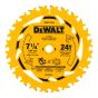 Lame de scie circulaire, 24D, 7 1/4"