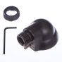 Coude de montage de douche universel PRO-FIX™, noir mat