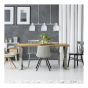Luminaire suspendu, 3 lumières, Floki, blanc, 60 cm