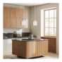 Pendant Light – 1 Light - Teziel – White-Wood – 12 cm