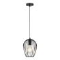 Pendant Light – 1 Light - Hera – Black – 16 cm