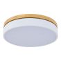 Flushmount – LED – Kalix – White-Wood - 11"