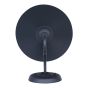 Outdoor wall light, black finish