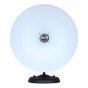 Outdoor wall light, black finish