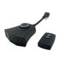 Outdoor Timer with Remote Control – 3 Outlets – Black