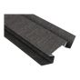 Inside Corner Trim for Siding - 1" x 10' - Charcoal