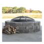 Kit pour foyer, Rustico, charbon