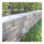 Bloc muret Rustico, 4” x 7 1/2 ” x 5 3/4”, fini charbon