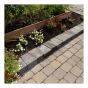 Bloc muret Rustico, 4” x 7 1/2 ” x 5 3/4”, fini charbon
