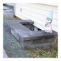 Dalle, Versa 2.0, charbon, 19 1/4'' x 8 1/2'' x 2''
