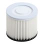 25-1041 Cartridge Filter for Ash Vacuums, Washable
