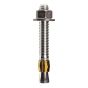 Anchor – Parwedge – Zinc Finish - 1/2" x 8 1/2" - 25/pkg