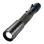 Lampe de poche, clip, noir, 350 lm