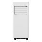 Climatiseur portable, 3-en-1, blanc, 8 000 BTU
