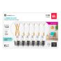 Ampoule DEL A19, 12 W, lumière du jour, 6/pqt