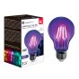 Ampoule DEL, A19, lumière noire, 4 W, 1/pqt