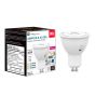 Ampoule DEL GU10, intensité variable, 7 W, lumière ajustable