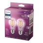 Ampoules à DEL A19 Ultra Definition, blanc brillant, 8 W, 2/pqt