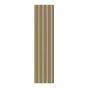 Panneau acoustique, 24" x 95", chêne blanc, 2/pqt