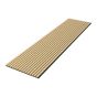 Panneau acoustique, 24" x 95", chêne blanc, 2/pqt