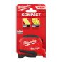 Compact Tape Measure, Metric/Imperial, 5 m/16-ft