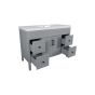 Makaly Vanity - 48" - Matte Grey Finish