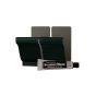 Gutter Joiners with Sealant, Aluminum, Black, 5-in, 2/Pkg
