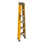 Fiberglass Step Ladder, 6-ft, Grade 1A